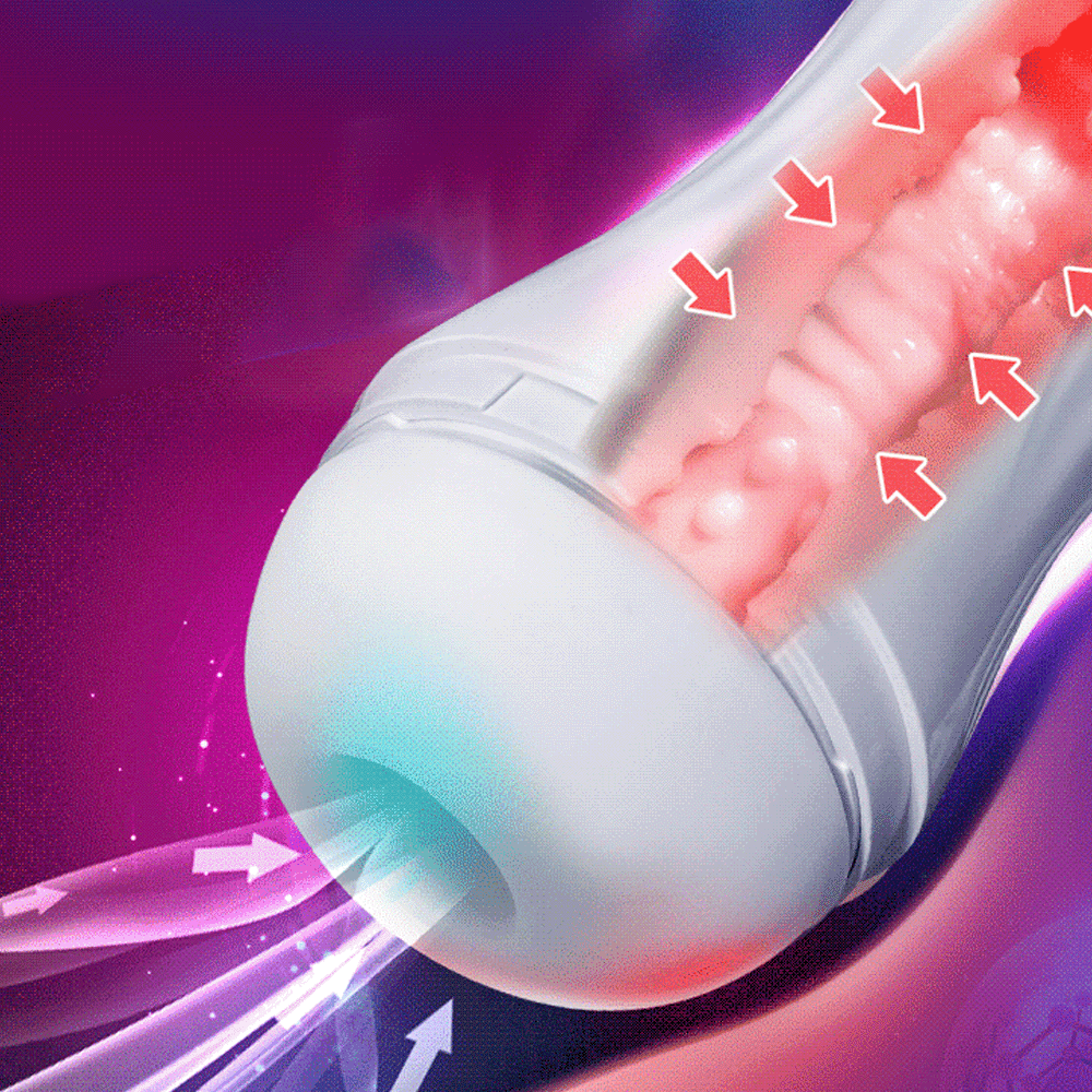 SoloSonic 10 Vibrating Sucking Voice Male Stroker Realistic Vagina Vacuum Sucktion Male Sex Toy — product image 2