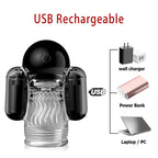 UltraWaveRobot 10 Vibration Male Stroker Dual Vibrating Egg with Remote Control Silicone Sex Toys for Men — product image 6
