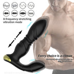 2026 Telescopic Prostate Massager Wireless Remote Control Anal Plug – product view 3