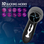 Hair Dryer 10 Vibration Masturbation Cup Pocket Pussy with Penis Trainer for Free-Hand Erection Massager — product image 2