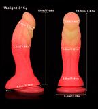 Liquid Silicone Allovers Dildo Simulation Flamingo Suction Dildo – product view 5