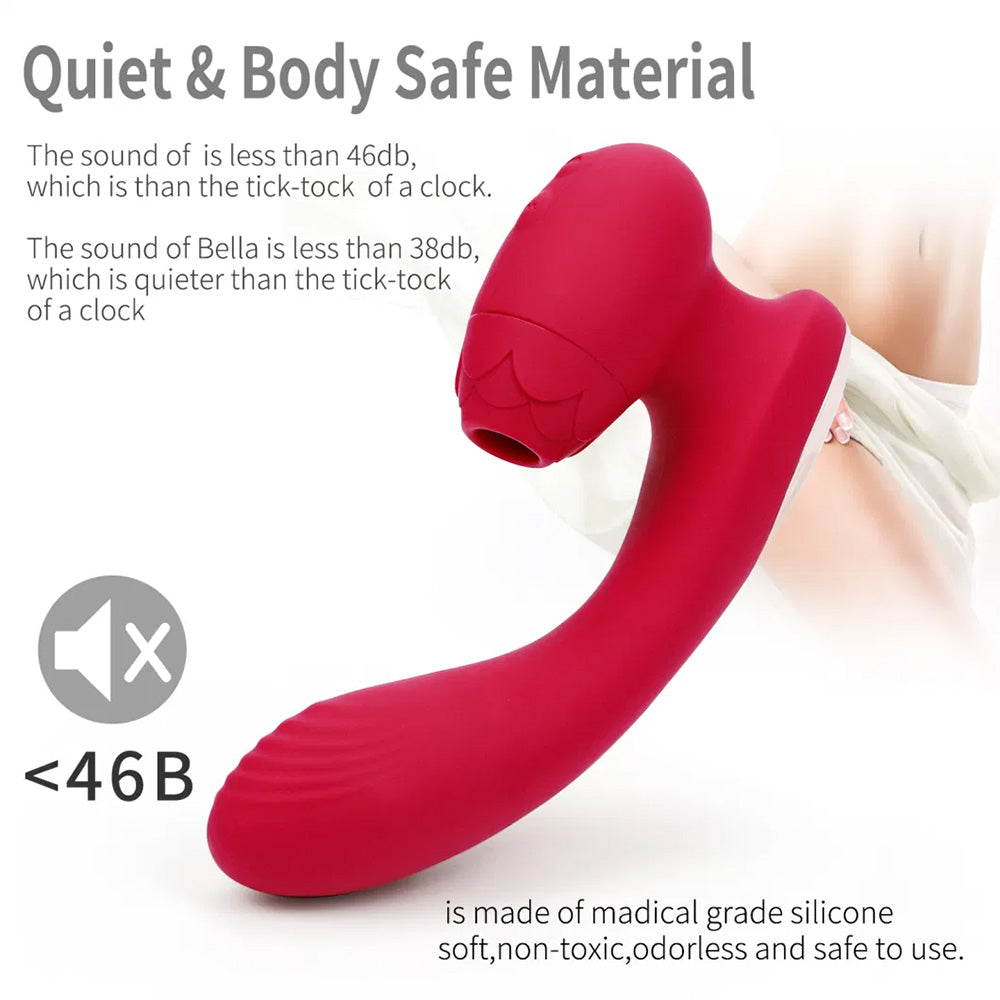 G-Spot 7 Frequency Sucking Heated Vibrator – product view 5