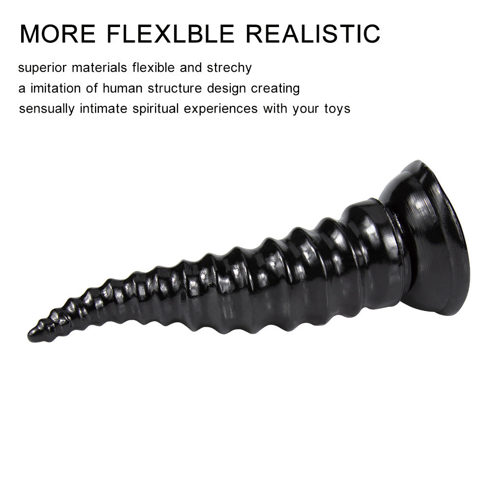 200mm Horn Shaped Anal Plug Dildo – product view 2