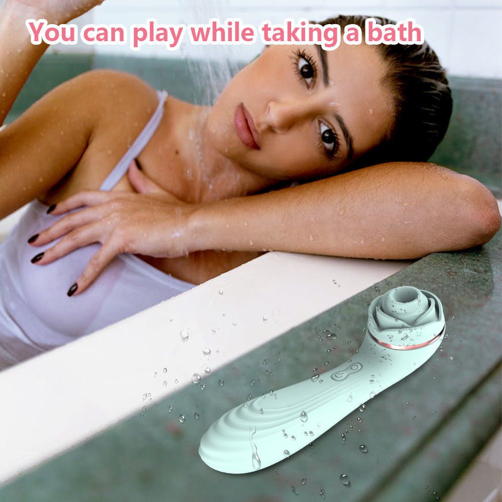 10 Frequency Sucking Roses Masturbation Vibrator – product view 2