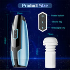5 Frequency Telescopic Vibration Male Penis Exercise Male Stroker – product view 9