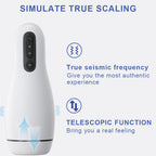 Penguin 10 Vibration 3 Sucking Automatic Masturbation Cup Telescopic Heating Glan Stimulator Sex Toy for Men — product image 6