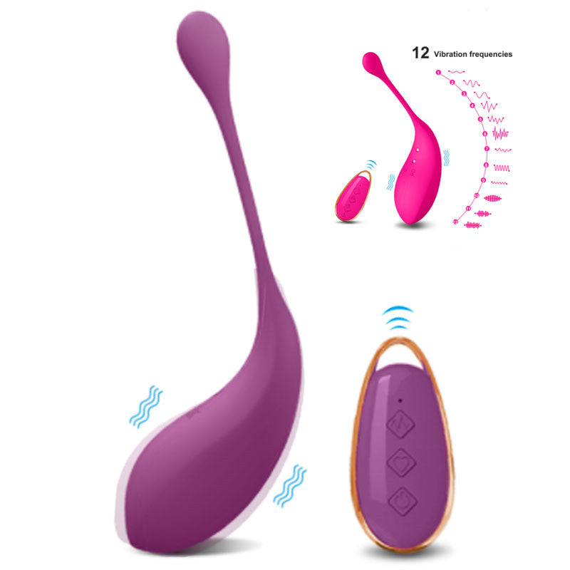 12 Frequency Vibration Wireless Remote Control Jumping Egg – product view 12