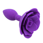 Rose Purple Butt Plug Training Anal Plug Backyard Sex Toys – product view 3