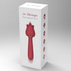 The Rose Vibrator for Women Tongue Licking Retractable Vibrating Egg – product view 10