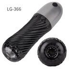 Black Cyclone 10 Vibration Sucking Masturbation Cup Retractable Simulation Touch Spiral Male Stroker – product view 10