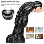 Giant Shaped Silicone Anal Plug Dildo – product view 2