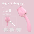 Rose Vibrator Tongue Licking Vibrator Masturbation Stick – product view 8