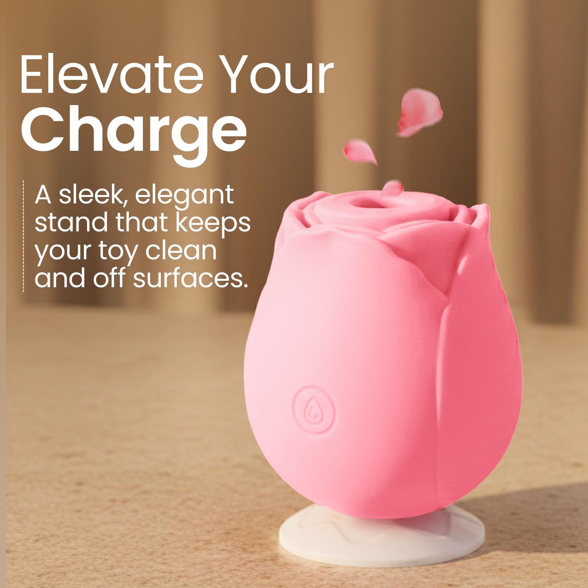 Blush Bliss - Original Suction Rose Toy® with Storage Bag