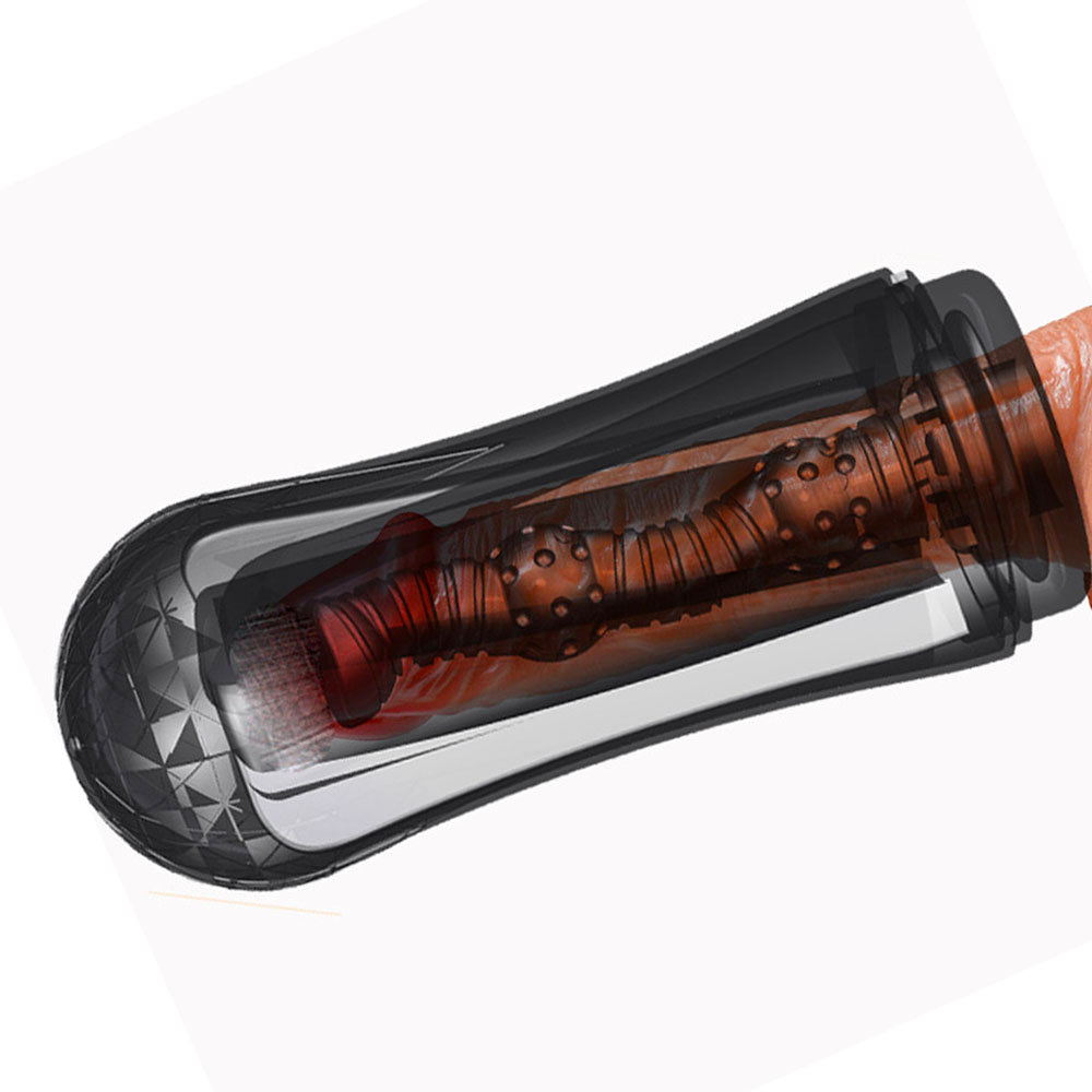 SpeedGlidePro 10 Vibration Mode Sucking Air Pressure Male Stroker Variable Frequency Vacuum Multi Channel Stroker — product image 8