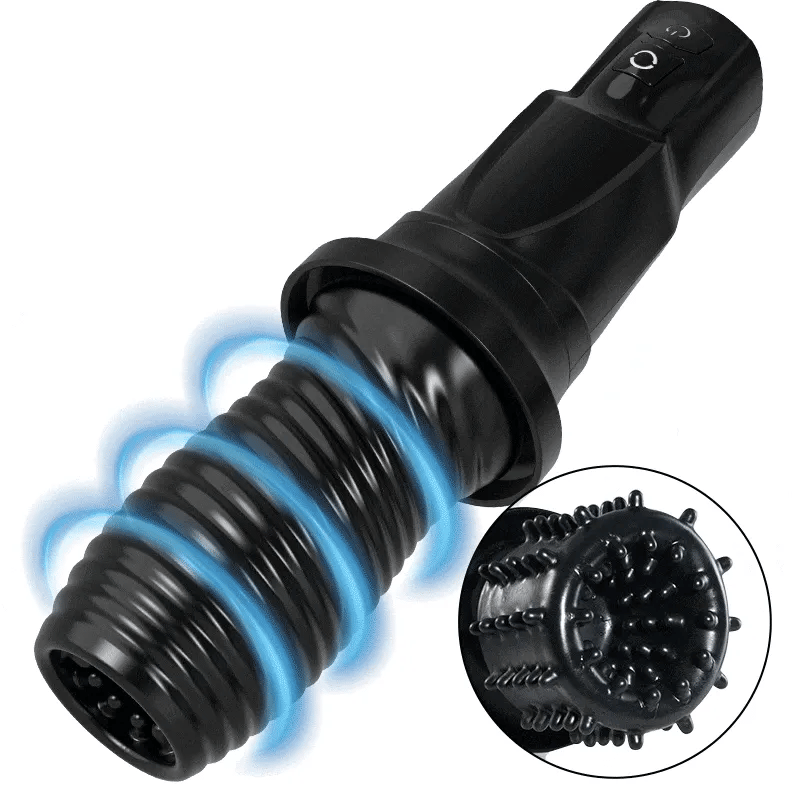360° Wrapped 7 Rotating Vibrating Handheld Electric Stroker — product image 2