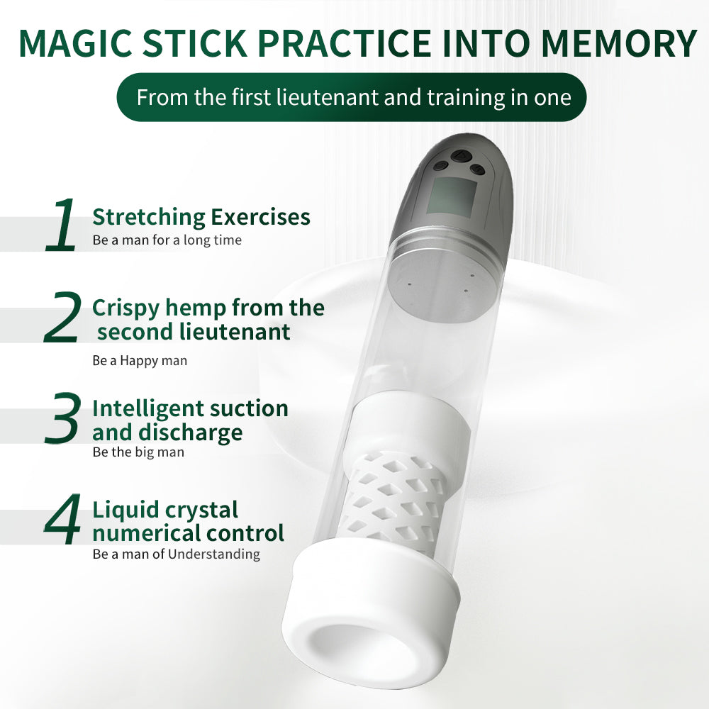 Lg110 9 Remote Vibration Masturbation Cup Automatic Pressure Start & Stop with LED Liquid Crystal Display Treatment Erectile Dysfunction – product view 4
