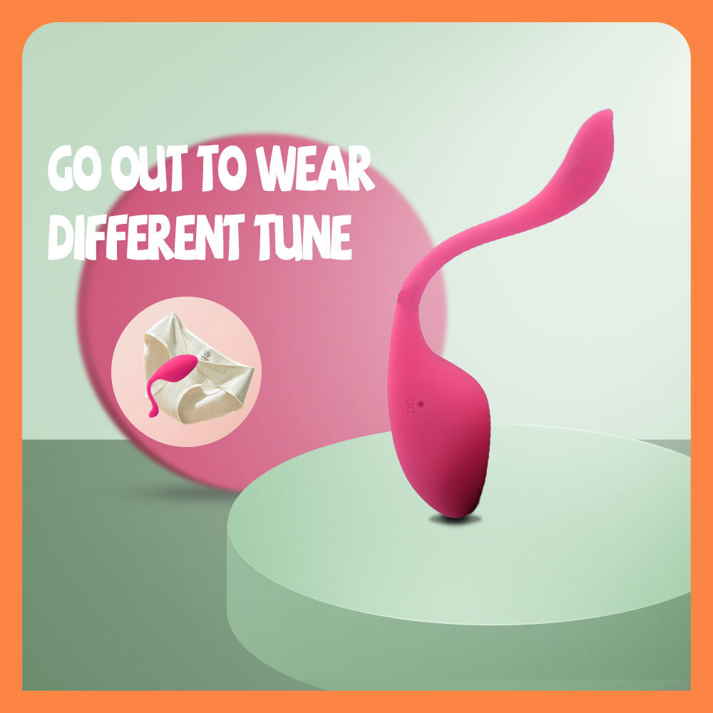 Pink Vibrating Dildo - Bluetooth Vibrator Edition – product view 7