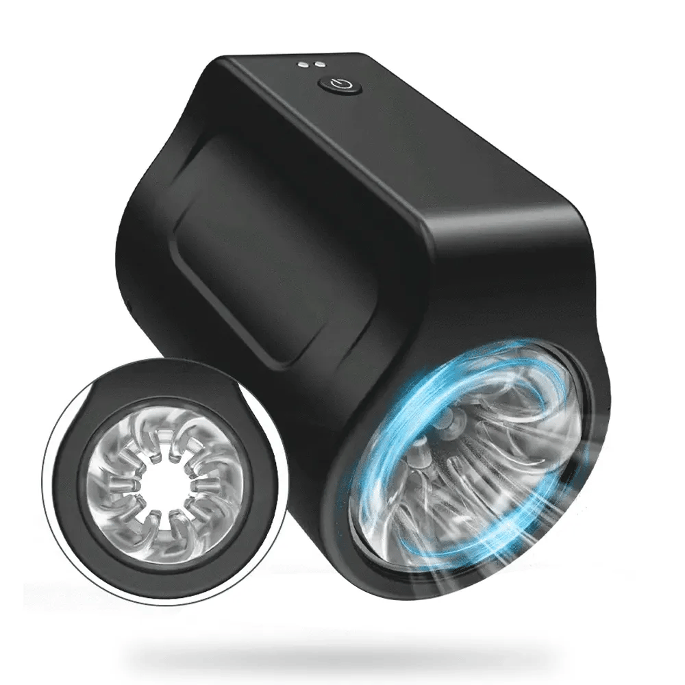 TurboPulseⅢ 7 Rotation Modes & Thrusting 2 in 1 Vibrating Male Stroker – product view 9