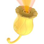 Rose Petal Vibrator Swirl Air Sucking and Teasing Clit Nipple Vibrator – product view 3