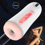Snow Storm 10 Vibration 3 Sucking Male Stroker Cup 5.7 Inches Deepth Realistic Textured Pocket Vagina Pussy — product image 8