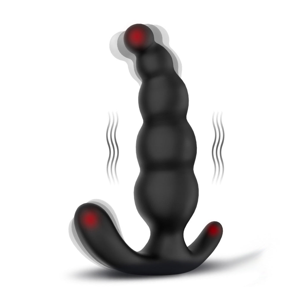 Silicone Thrusting Butt Plug Remote Vibrating Prostate Dildo – product view 11
