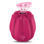 Rose Suction Vibrator for Women Clitoral Nipples with Sucking – product view 8