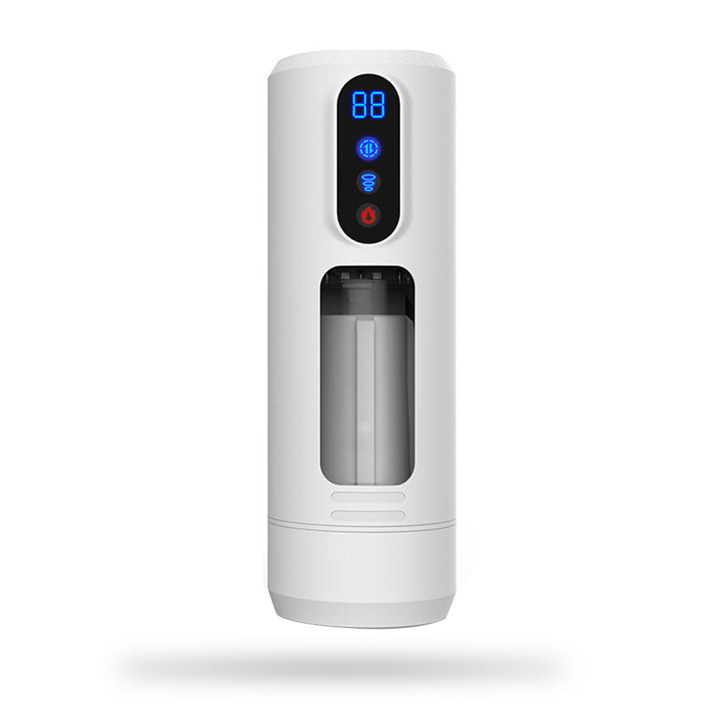 9-Frequency Telescopic Vibration Sucking Voice Heated Aircraft Male Stroker – product view 14