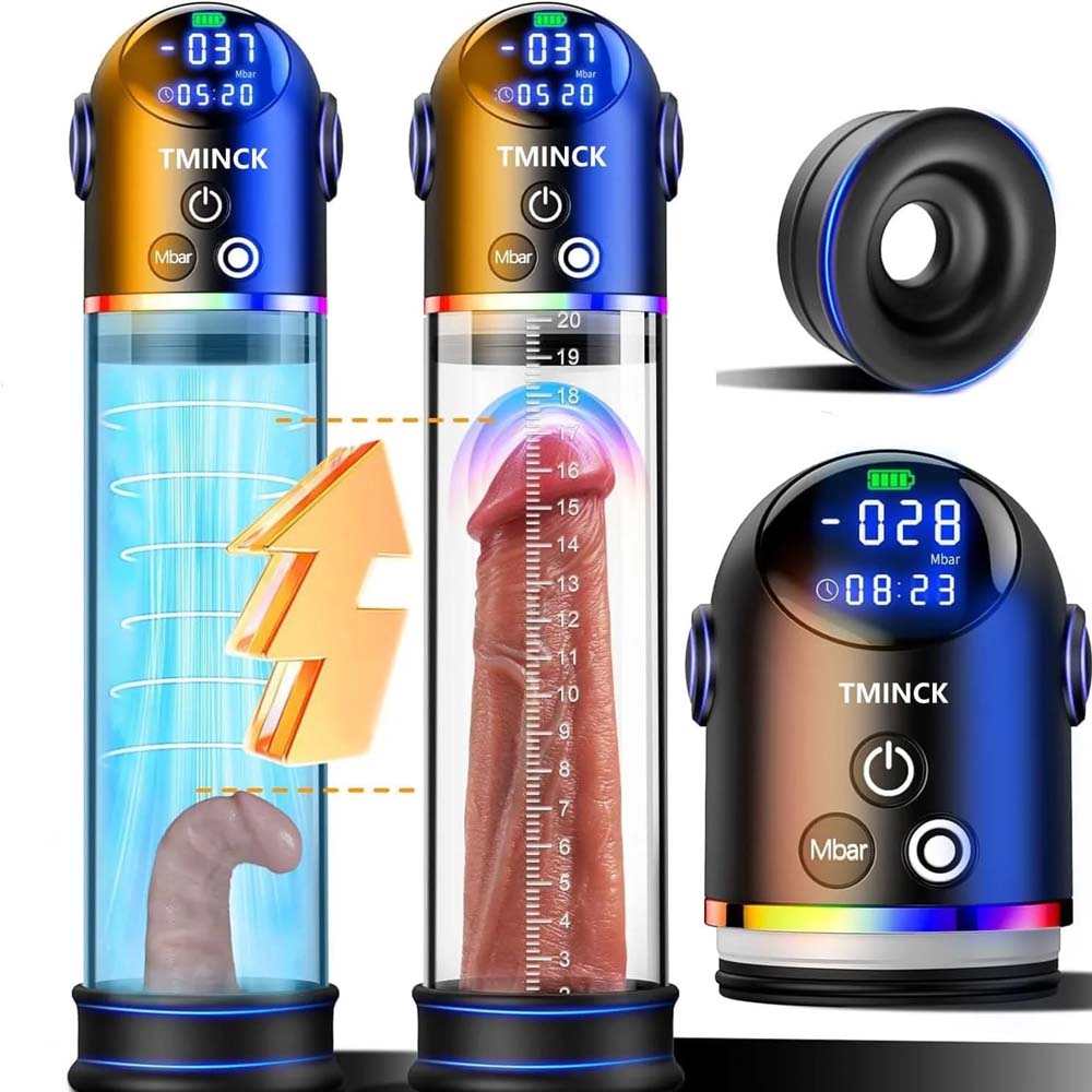 4 Suction Modes Digital Display Penis Trainer Electric Penis Pump — product image 2