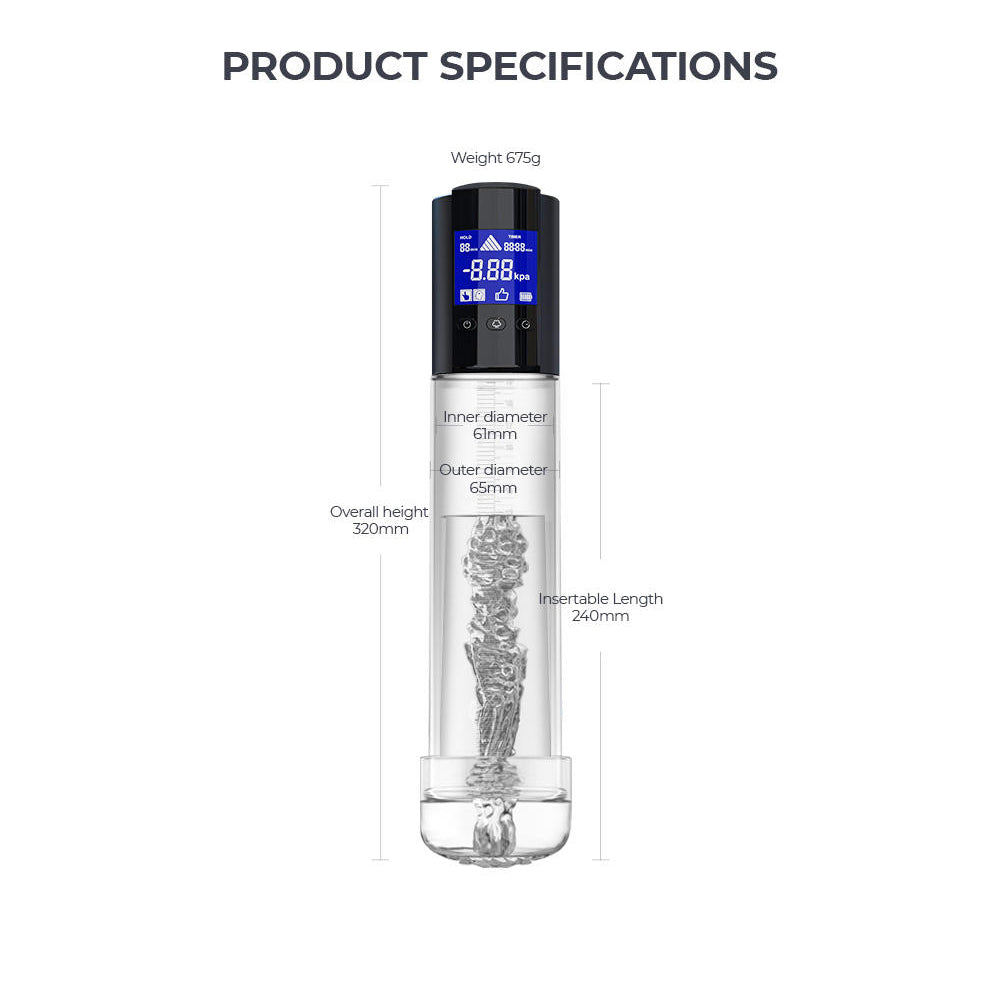 New LCD Display Vacuum Telescopic Training Pump — product image 9