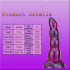 Alien Scorpion Tail Anal Plug Silicone Dildo – product view 6