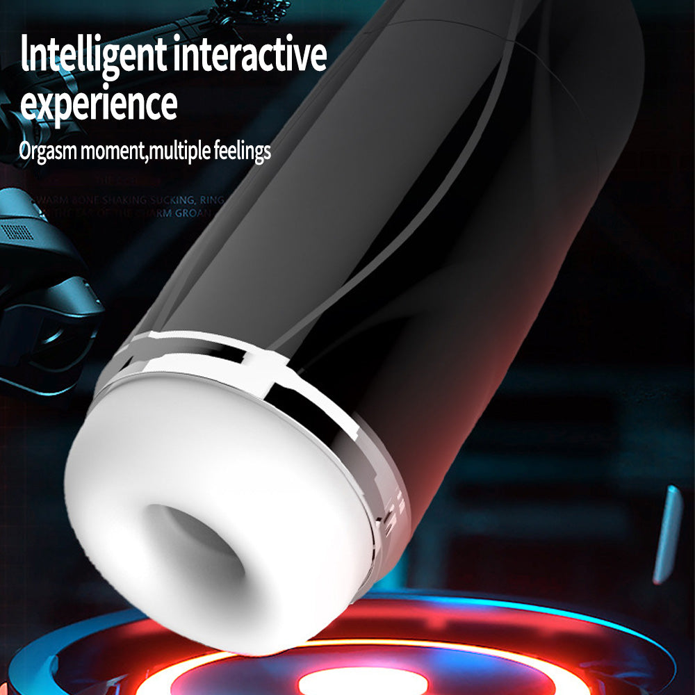 Flash Wolves 10 Vibrating Suction Male Stroker Tongue Licking 3D Inner Cavity Texture Male Vibrator — product image 6