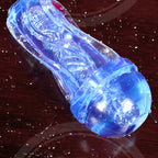 Jelly Inverted Model Transparent Masturbation Cup with Transparent See Through Vagina Handheld Pocket Vagina Pussy Toy — product image 4