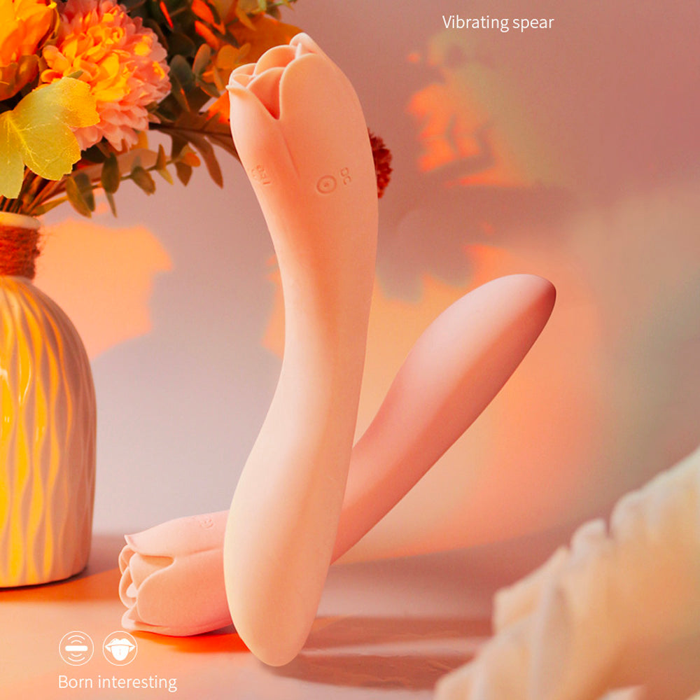 Rose Vibrator Tongue Sucking Rose Vibration in Water – product view 13