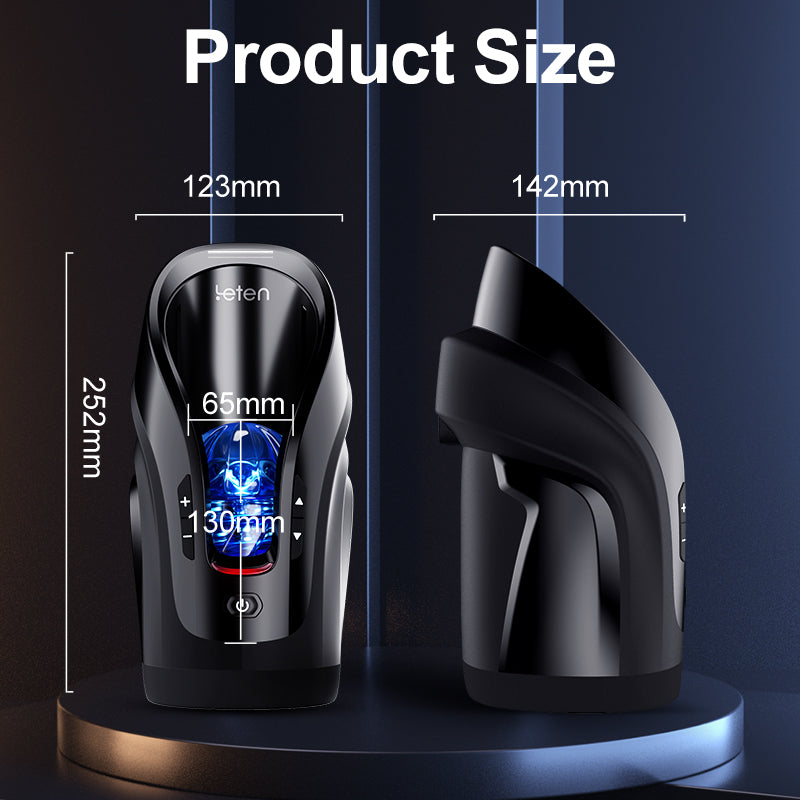 2026 New Leten Fully Automatic 10 Frequency Telescopic Fixed-Point Adjustment Male Stroker – product view 8