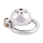 Men's Stainless Steel Chastity Lock – product view 5