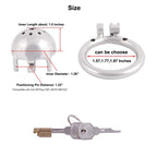 Men's Stainless Steel Chastity Lock – product view 7
