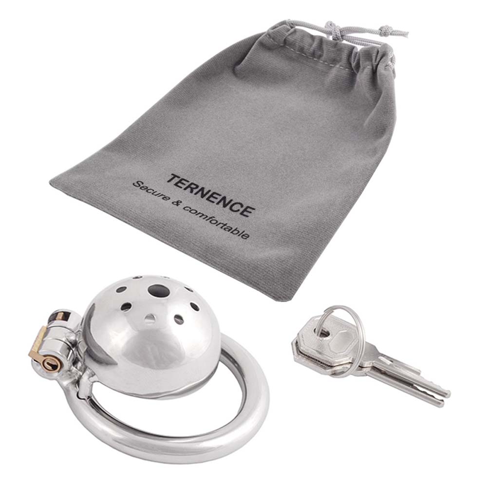 Men's Stainless Steel Chastity Lock – product view 8