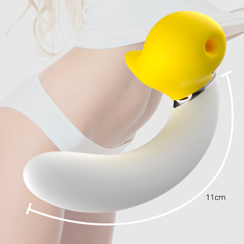 Banana Vibrating Dildos Spin Suck Telescoping Dildo – product view 6