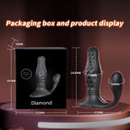 2026 New UXOL Anal Vibrators 3 Thrusting & 9 Vibrating Wireless Remote Control, IPX7 Waterproof Prostate Massager Adult Toys – product view 23