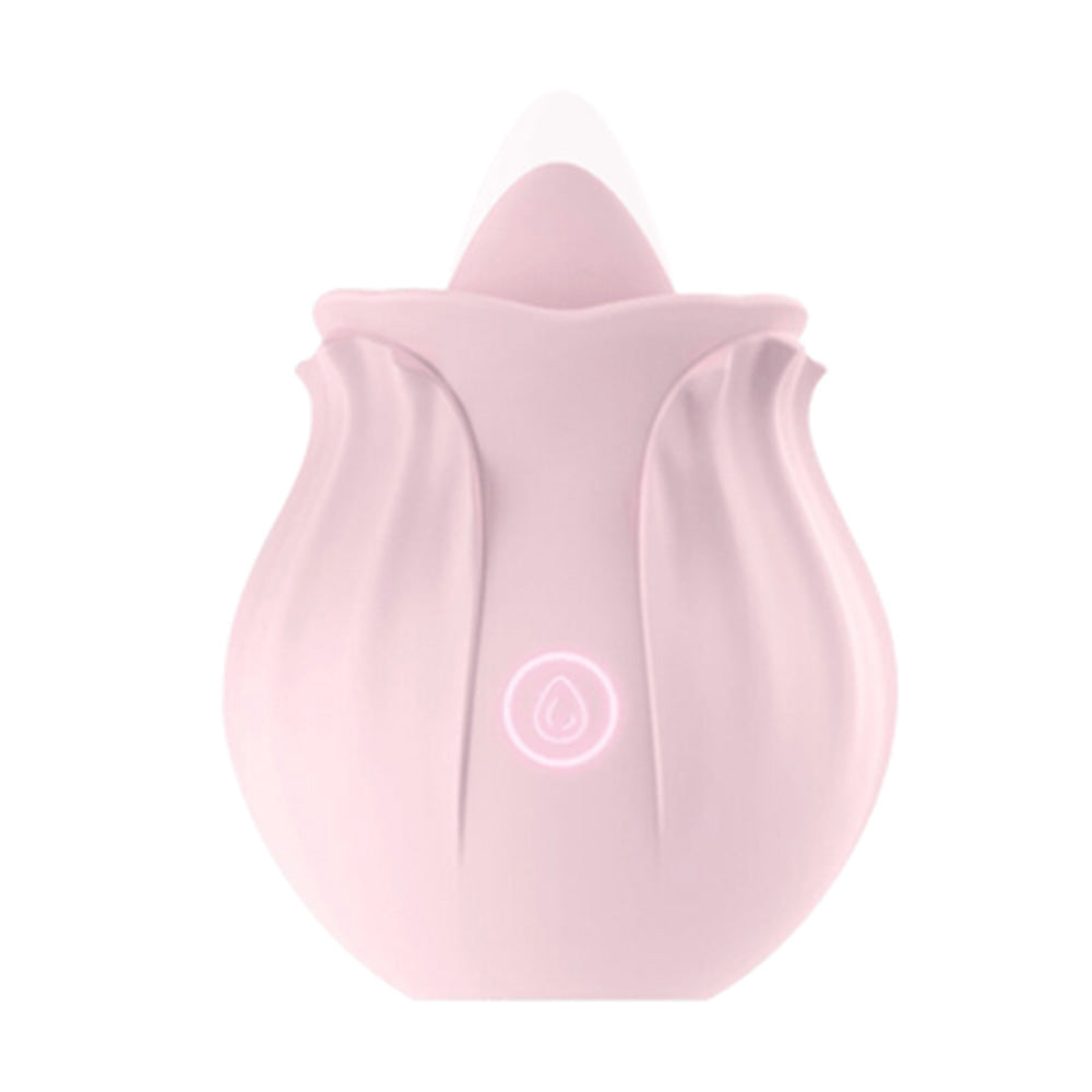Rose Vibrator Series with Vibrating Tongue Vibrating Suction Sex Toys – product view 11
