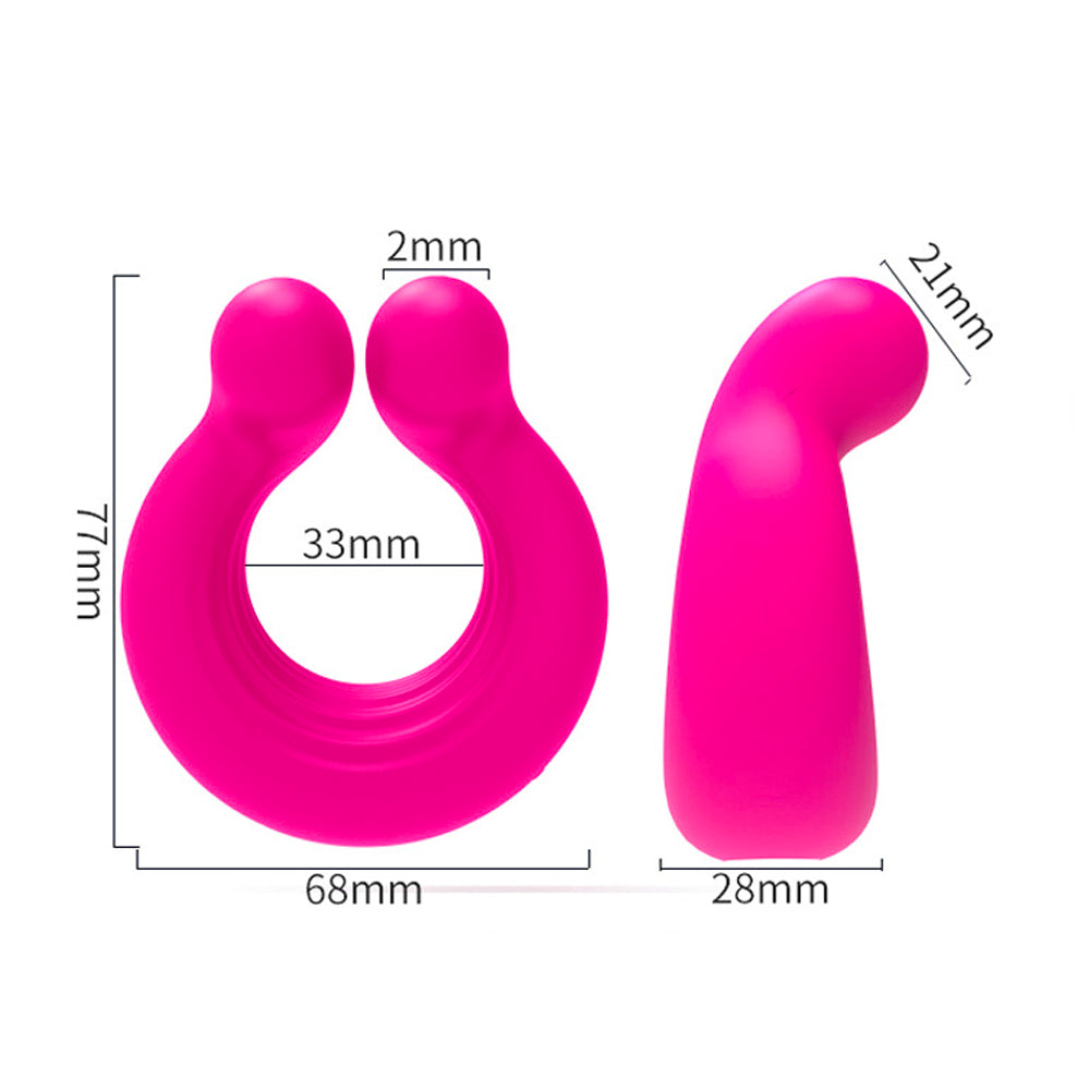 Silicone Vibrating Massage Penis Ring – product view 6