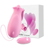Pink Rose Vibrater Wireless Remote Masturbation Nipple Vibrator – product view 3