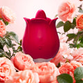 Rose Flower Second Generation Sucker Clit Nipples Vibrator – product view 2