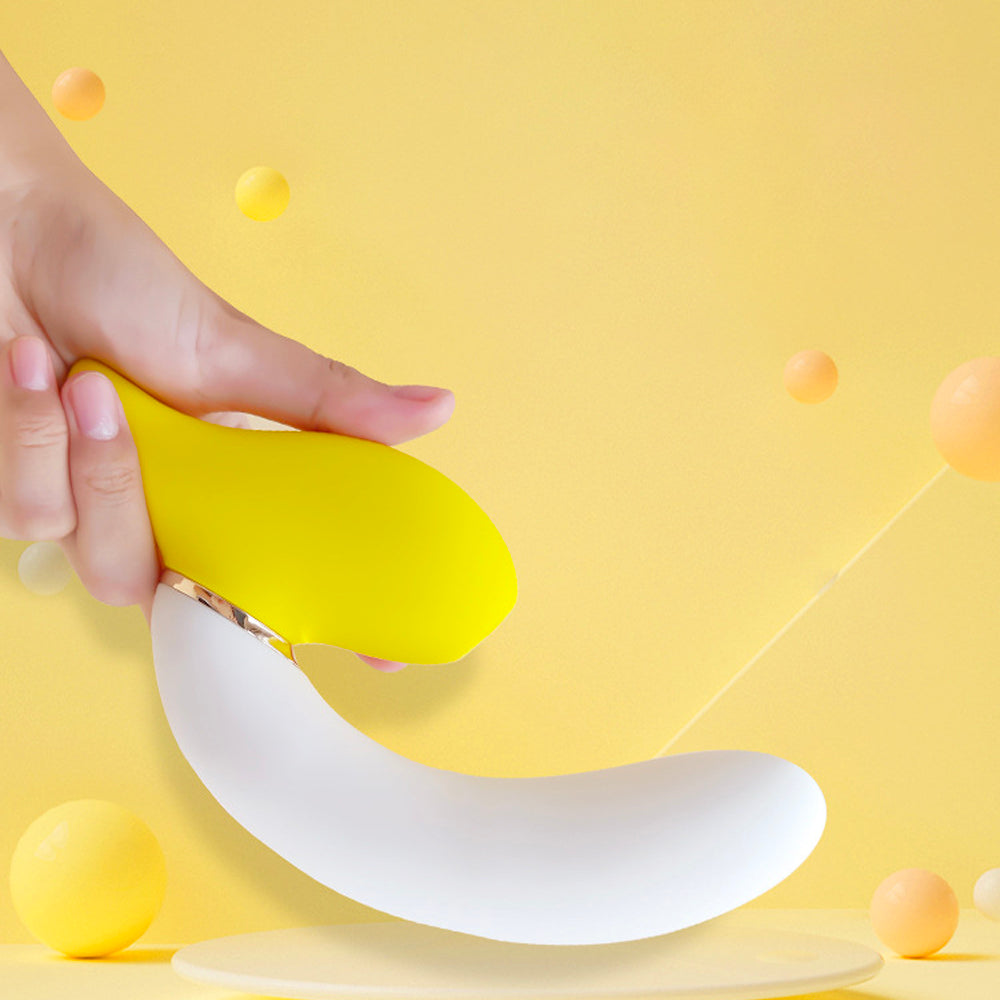 Banana Vibrating Dildos Spin Suck Telescoping Dildo – product view 4