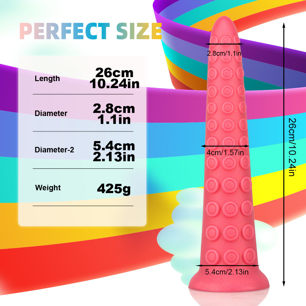 Waterproof Suction Cup Silicone Artificial Dildo – product view 7