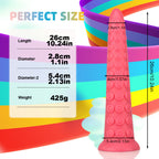 Waterproof Suction Cup Silicone Artificial Dildo – product view 7