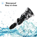 Liquid Silicone Shaped Anal Plug Dildo – product view 17