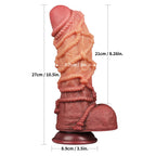 Double Layer Silicone Hemp Rope Artificial Dildo – product view 6