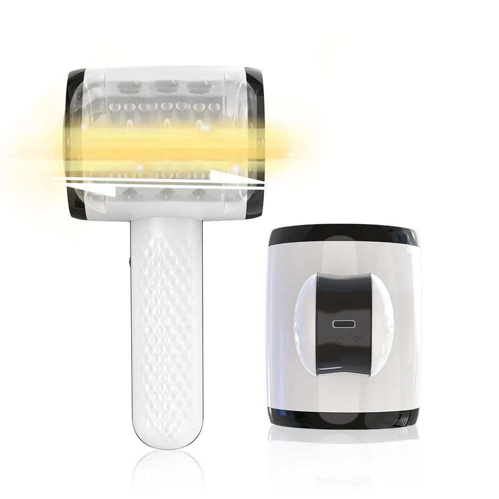 Hair Dryer Portable Male Stroker 6 Thrusting Vibration Sucking Penis Trainer — product image 7