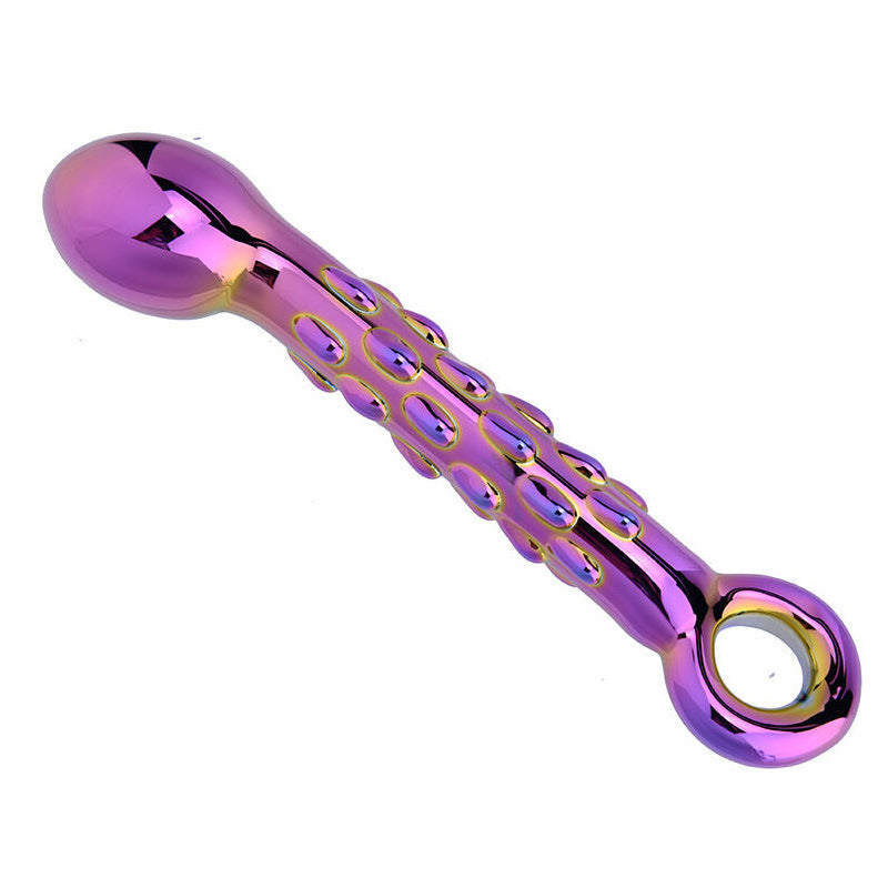 Crystal Glass Massage G-Spot Butt Plug – product view 3